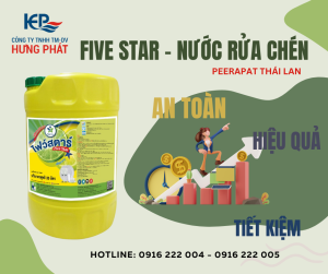 SẢN PHẨM NỔI BẬT -  RỬA CHÉN BẰNG TAY FIVE STAR